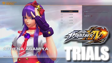 KING OF FIGHTERS XIV Athena TRIALS