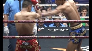 Muay Thai Fight - Yodlekphet vs Genji, Rajadamnern Stadium Bangkok - 23rd December 2015