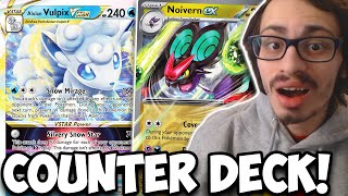 Counter All The Top Decks With Alolan Vulpix VSTAR & Noivern ex! Temporal Forces PTCGL