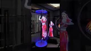 3D Hologram Projector Fan #shortvideo #shorts #3d #art #share #ad #advertising #cute #girl #dance