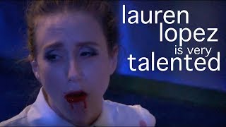 lauren lopez is very talented