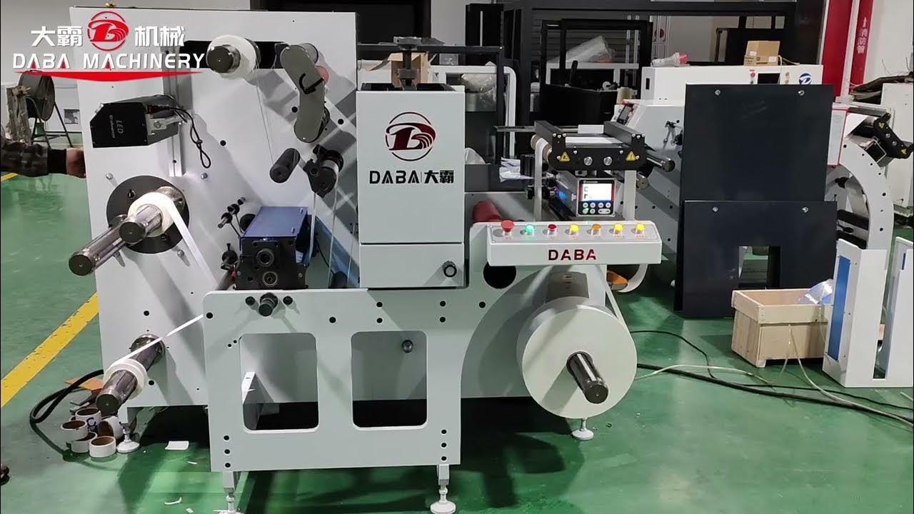 High Speed Rotary Die Cutting Slitting Machine for the smart printing