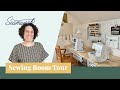 Sewing Room Tour: Sienna's home sewing studio