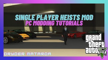 How To Install The Single Player Heists Mod (Grand theft Auto V) [2024]