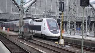 Bahnverkehr Frankfurt am Main HBF (FULL HD)