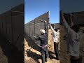 Cement Wall Top Slabe Fixing Process - Good tools and machinery make work easy
