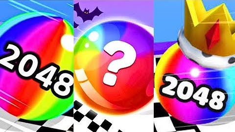 Ball Run 2048 💥 vs Ball Merge 2048 🔵 vs Ball Master 2048 🎮 | All Levels SpeedRun Gameplay 2