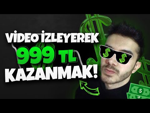 VİDEO İZLEYEREK GÜNDE 7 DAKİKADA 35$/(999TL) PARA KAZAN! - İnternetten Para Kazanma | Para Kazan