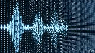 Compression and rarefaction of air particles during transfer of sound waves