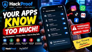 🚨 Your Apps Know Too Much! | App Permissions You Should Check Now
