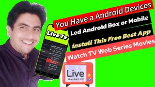 Free Tv Channel Web Drama Movies Streaming App for Android Led 📺 Android box screenshot 5