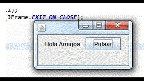 Aprendizaje de programación Java desde 0 y para novatos #34: Escritos y botones en Ventana(1/3)