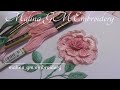 Garden roses. Embroidery for beginners | new desing | flower embroidery tutorial