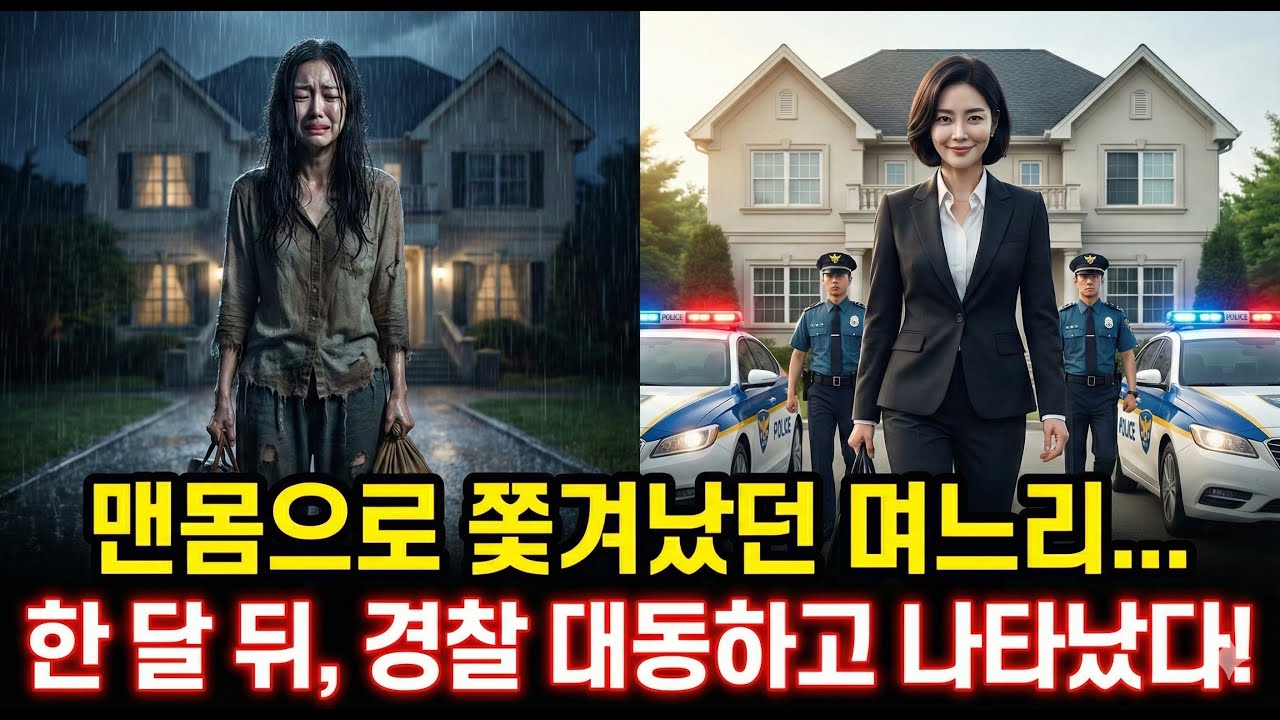 친정 엄마 물벼락 뿌리고 쫓아낸 시어머니, 한 달 뒤 전 가족 수갑 차고 오열한 이유 (참교육/사이다) |오디오북 | 시니어사연 | 인생사연 | 감동사연