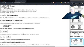 C 502  Existential Forgery Attack on RSA Signatures