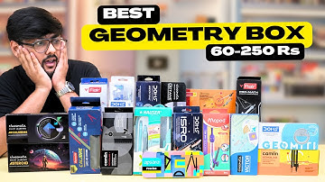 Best Geometry Boxes in India Compared 📐 ₹60 to ₹250 Battle! 🔥 | Student Yard