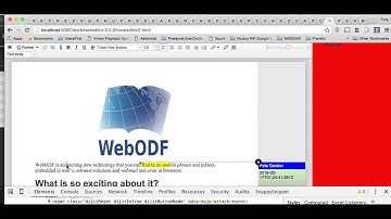 WebODF with DragDrop