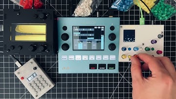 Drone vibes w/ monome norns (pixels), Prismatic Spray, Phantasmal Force