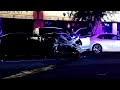 Train Smashes into Car Head-On | Downtown Sacramento
