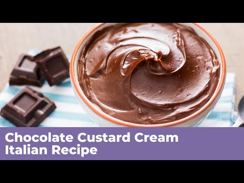 CHOCOLATE CUSTARD CREAM - Italian Recipe