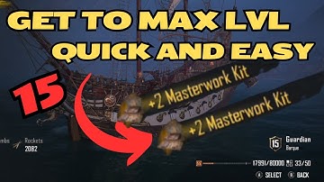 Get Your Ship to lvl 15 Quick and EASY - Skull and Bones