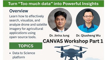 CANVAS Workshop | Introduction to the Data to Science (D2S) Platform for Drone Imagery Management