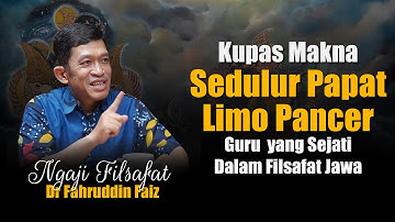 Bongkar Makna Sedulur Papat Limo Pancer | Ngaji Filsafat Dr Fahruddin Faiz