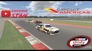 Starting to like this - iRacing NASCAR Xfinity series at COTA 3/23/24 by Sydewayz Stan 17 views 1 month ago 1 hour, 5 minutes