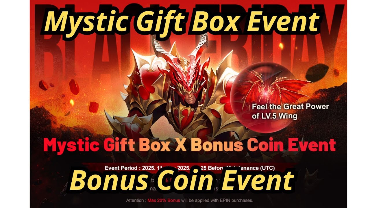 Mu Box Mu Online GMO Evento: Mystic Gift Box and Bonus Coin Event - YouTube