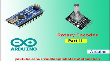 11 Interface Rotary Encoder with Arduino
