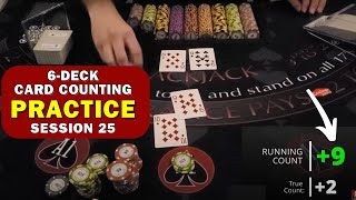 6-Deck Blackjack Practice | $12K Card Counting Challenge – Session 25
