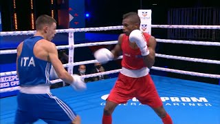 Day 6 (63.5kg) VIAFARA FORI Jose (COL) vs  MALANGA Gianluigi (ITA) | AIBA WCHs 2021