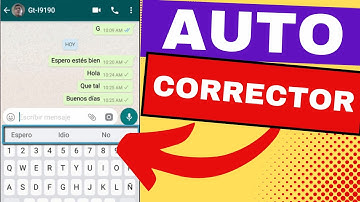 ✅Cómo Activar【 CORRECTOR DE ORTOGRAFÍA】 WhatsApp y Messenger 📲 en mi Móvil 💪Escribir Rápido y Mejor