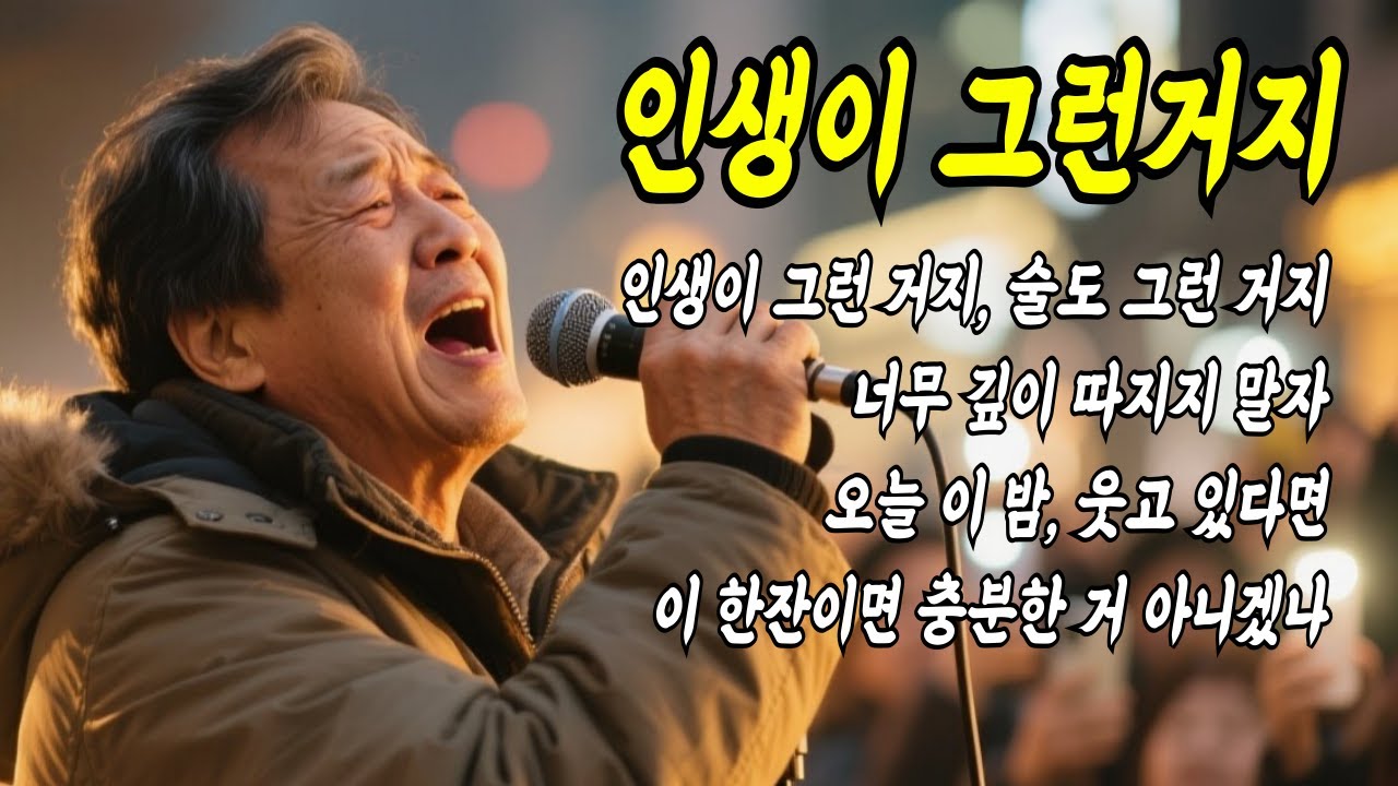 [전곡듣기] 술 앞에서 솔직해지는 밤, 인생이 그런 거지 #트로트 #인생노래 #kpop