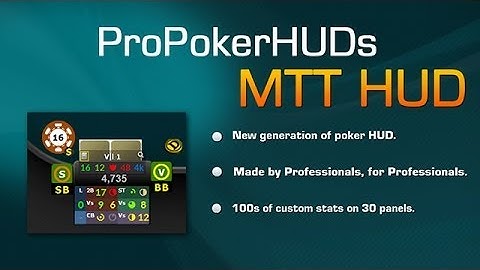 ProPokerHUDs MTT HUD