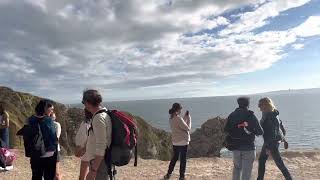 Top view of Durdle door uk