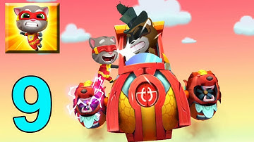 Talking Tom Hero Dash Walkthrough Gameplay Part 9