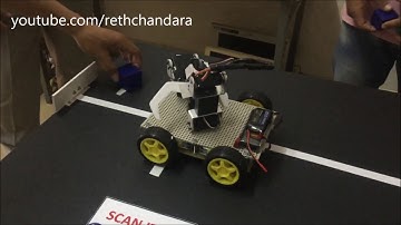 PPI Deliver Robot And Detect color | Preah Kossomak Poly Technic Institute | Khmer Robot