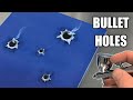 Airbrushing Bullet Holes