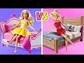 Rags to Riches Barbie Mansion! 🏰✨ DIY Dollhouse Glow-Up & Crafty Makeover Magic 💕👑