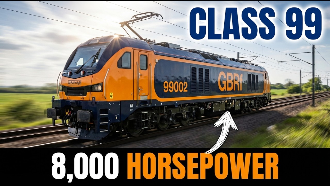 The Class 99: Britain’s Most Powerful Locomotive and the Future of Rail Freight