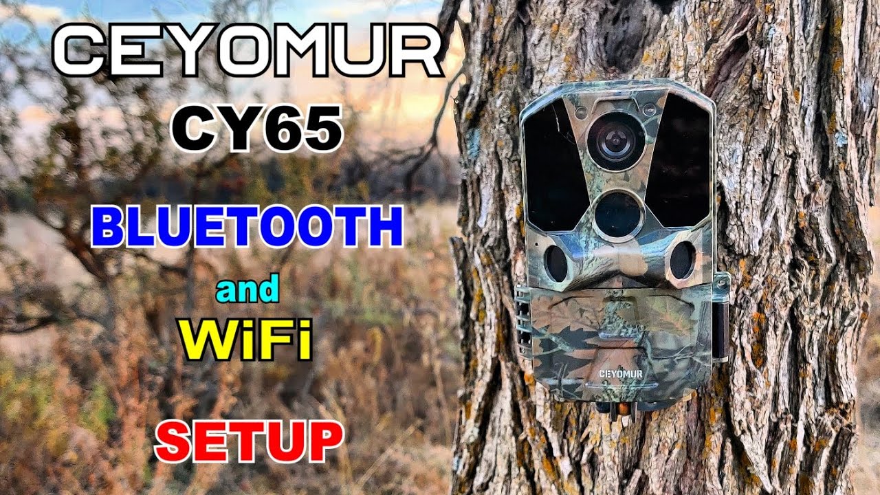 Una cámara de foto trampeo con WIFI y Bluetooth Ceyomur CY65 