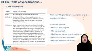 Language Assessment Presentation (Group 4) - 4.4 An Overview of a Test Development Process (2)