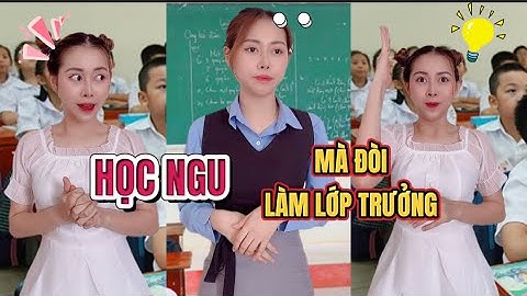 Khi Cô Giáo Bầu Ban Cán Sự Lớp 😂 Việt Phương Thoa
