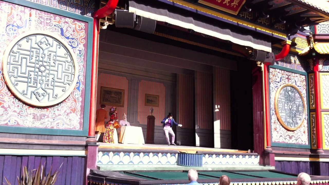 Harlekin og Columbine Pantomine Tivoli København september 2011