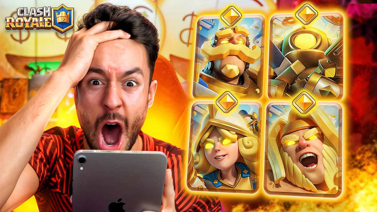 LOS HÉROES DE CLASH ROYALE ESTÁN ROTOS - TheGrefg