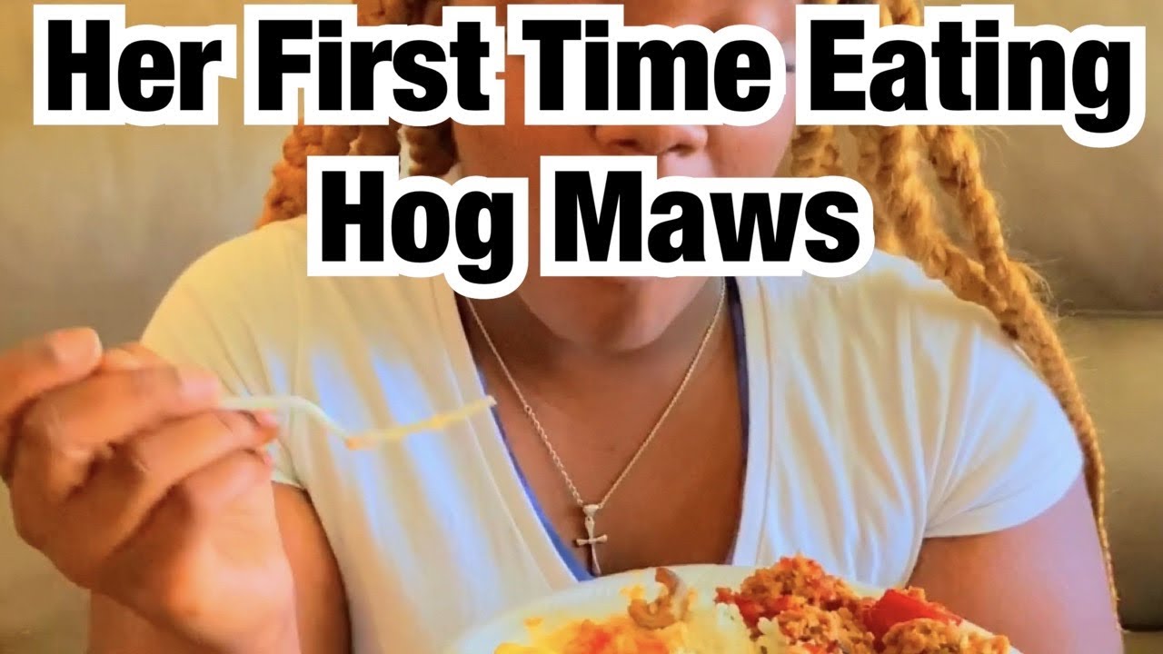 First Time Eating Hog Maws Hog Maws Reaction YouTube first-time-eating-hog-maws-hog-maws-reaction-youtube