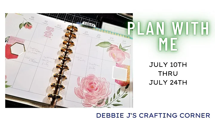 Planner with Me July 10th - 24th | #PlanningCrafte...