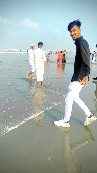 ei shagor pare aisha mar mathal mathal lage tik tok song viral #coxsbazar_sea_beach