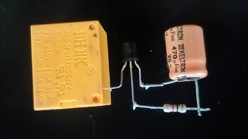 Electronic Project Delay Timer Circuit Using Relay.
